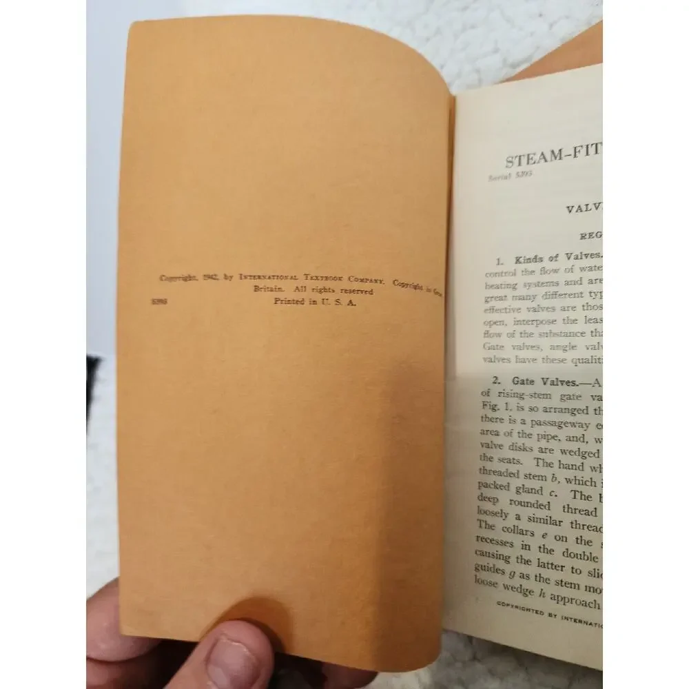 International correspondent schools Steam, Pipe Training Books From World War 2